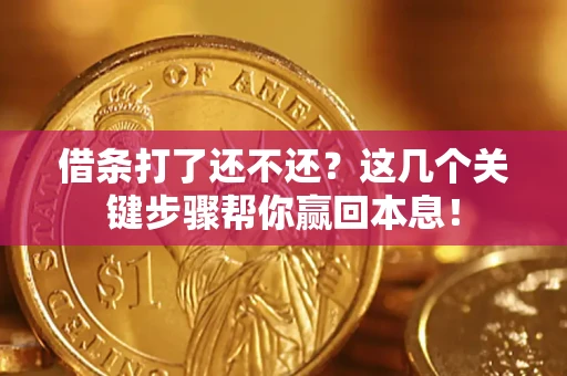 北京借条打了还不还？这几个关键步骤帮你赢回本息！