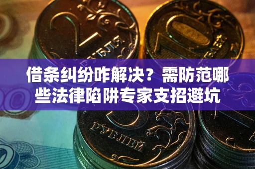 北京借条纠纷咋解决？需防范哪些法律陷阱专家支招避坑