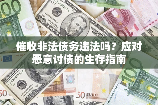 北京催收非法债务违法吗？应对恶意讨债的生存指南