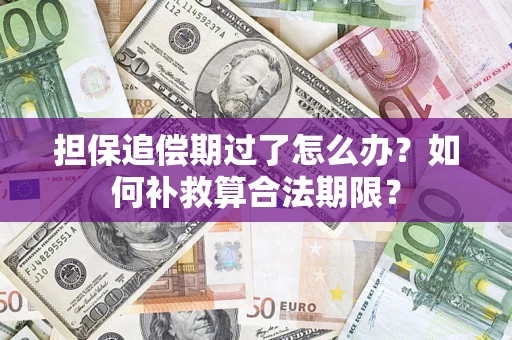 北京担保追偿期过了怎么办？如何补救算合法期限？