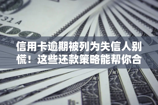 北京信用卡逾期被列为失信人别慌！这些还款策略能帮你合法止损