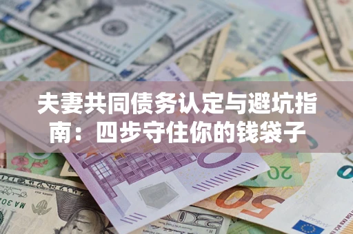 北京夫妻共同债务认定与避坑指南：四步守住你的钱袋子