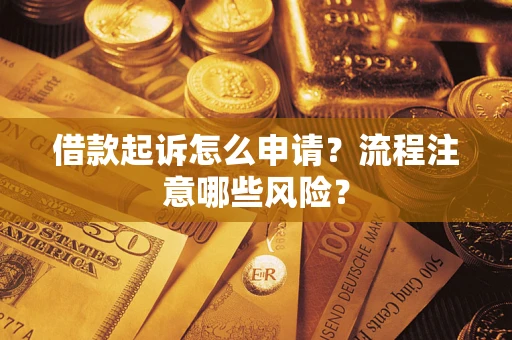 北京借款起诉怎么申请？流程注意哪些风险？