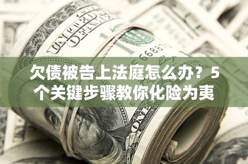 北京欠债被告上法庭怎么办？5个关键步骤教你化险为夷